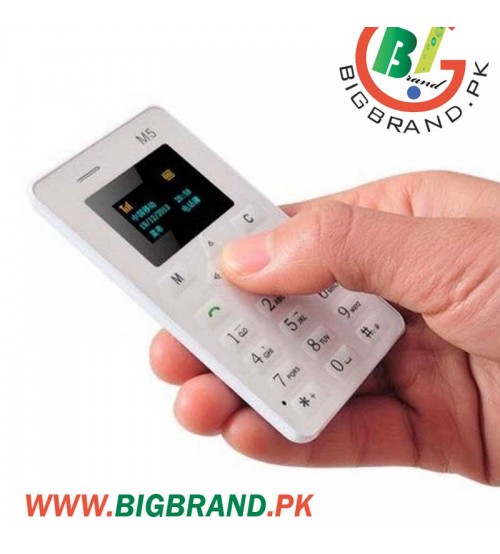 Credit Card Size Mobile Phone M5 Slim Mobile